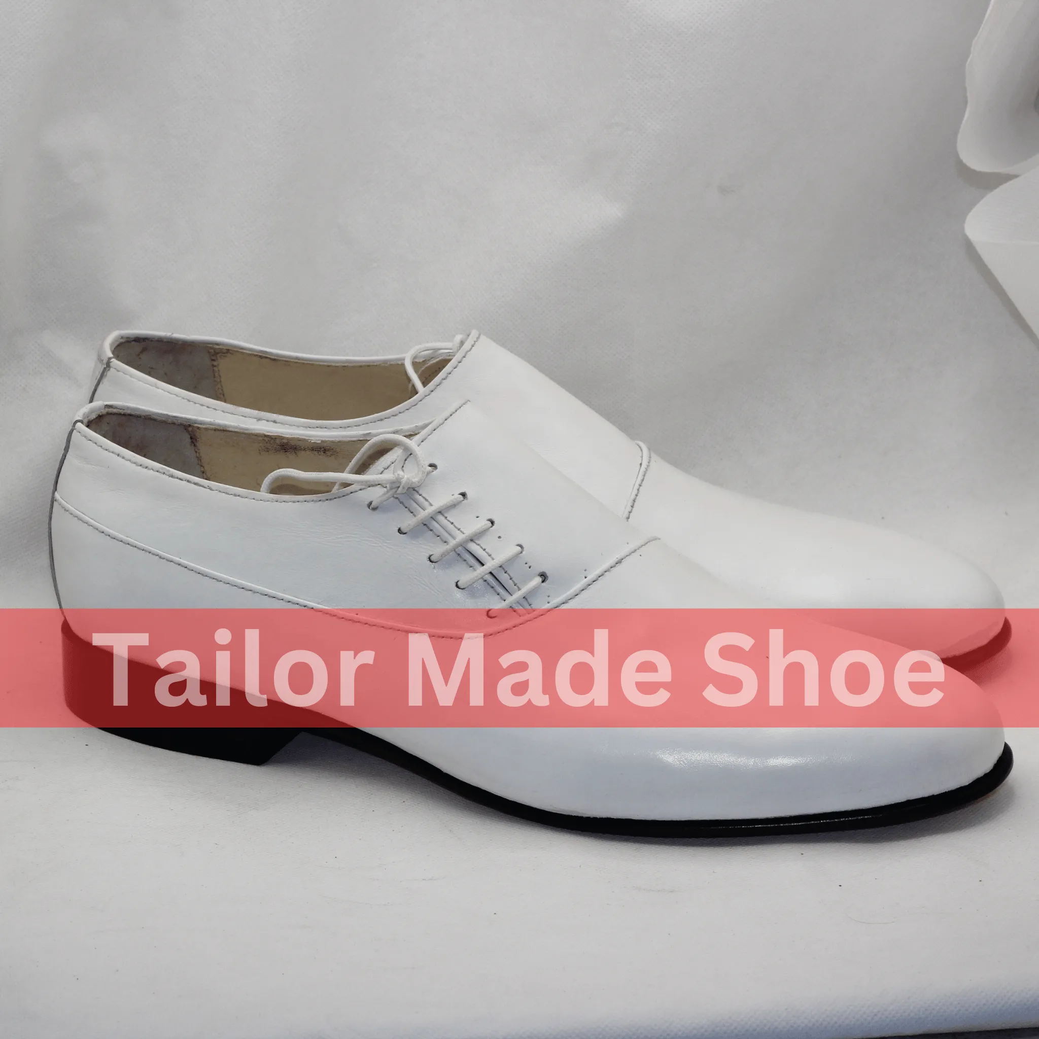 Classic White Formal Lace-Up Shoes for Special Occasions Classic Men’s White Formal Shoes – Premium Quality Leather