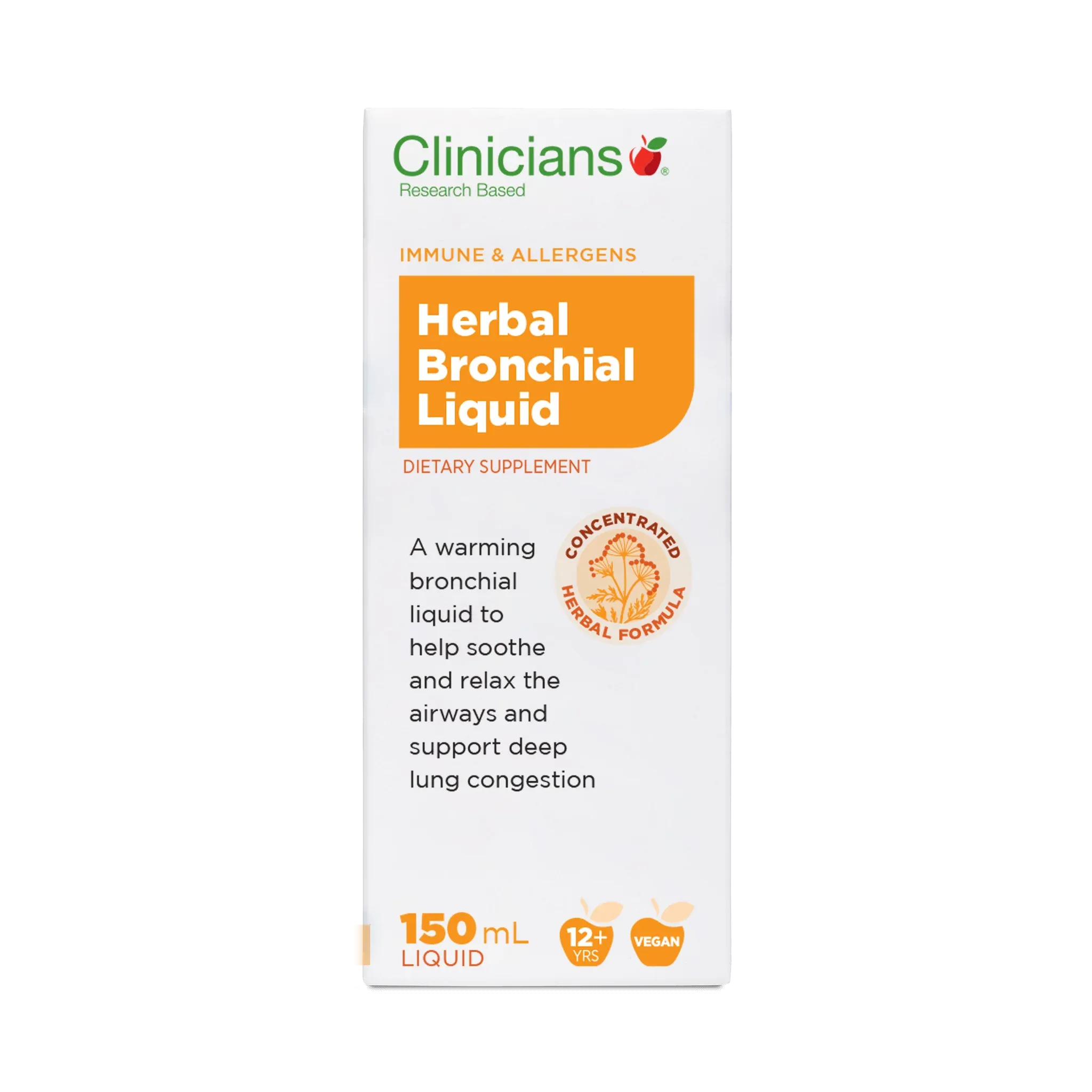 Clinicians Herbal Bronchial Liquid