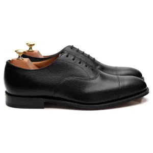 'Consul' Black Grain Leather Oxford UK 9.5 G