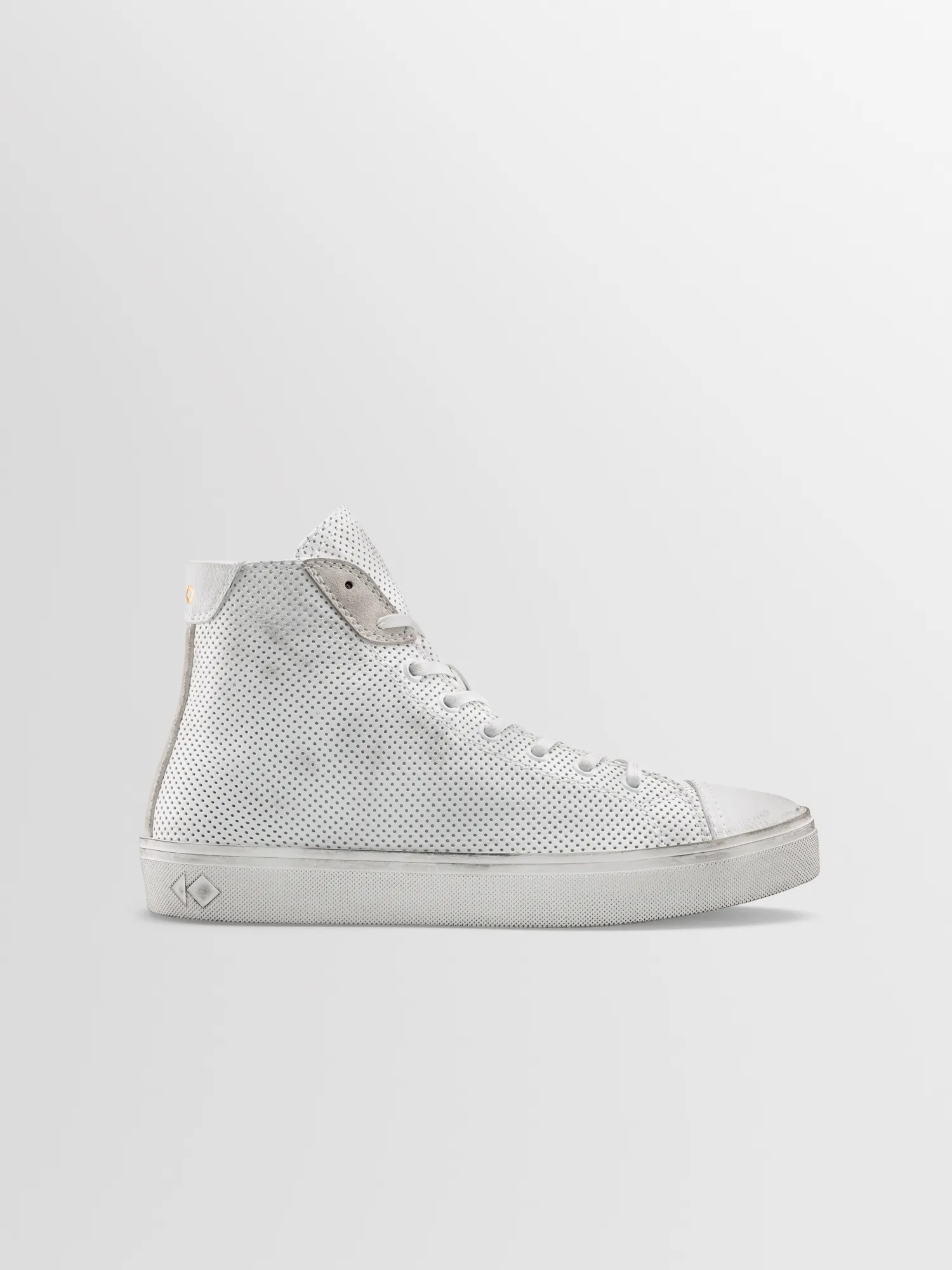Court in Chalk Perforated Distressed