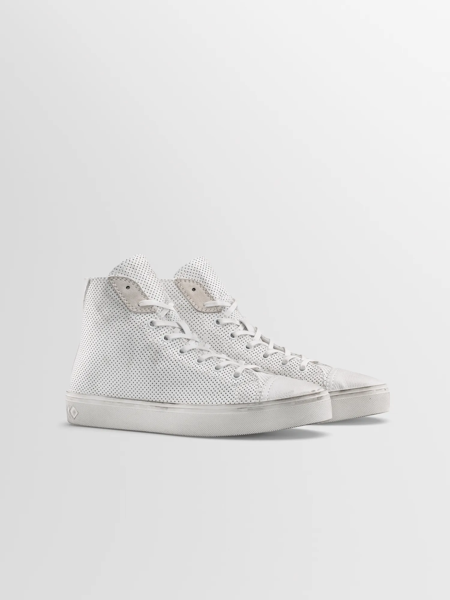 Court in Chalk Perforated Distressed