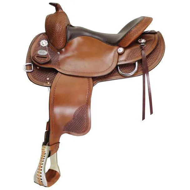 Crates 2222 Classic Reining Saddle Round Skirt