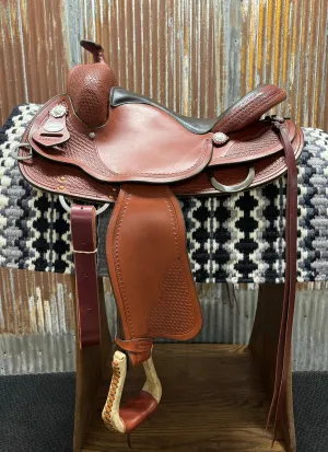 Crates 2222 Classic Reining Saddle Round Skirt