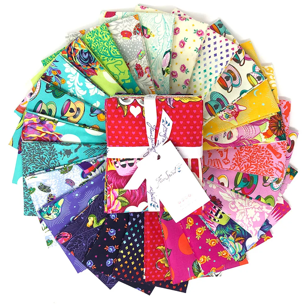 Curiouser and Curiouser fat quarter bundle