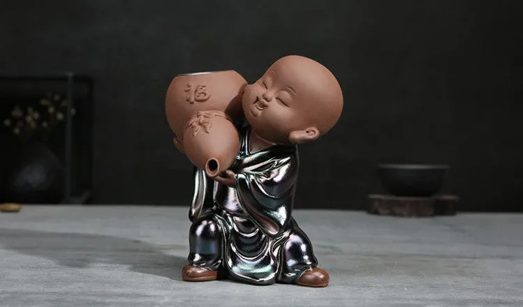 Cute Monk Tea Filter Pet