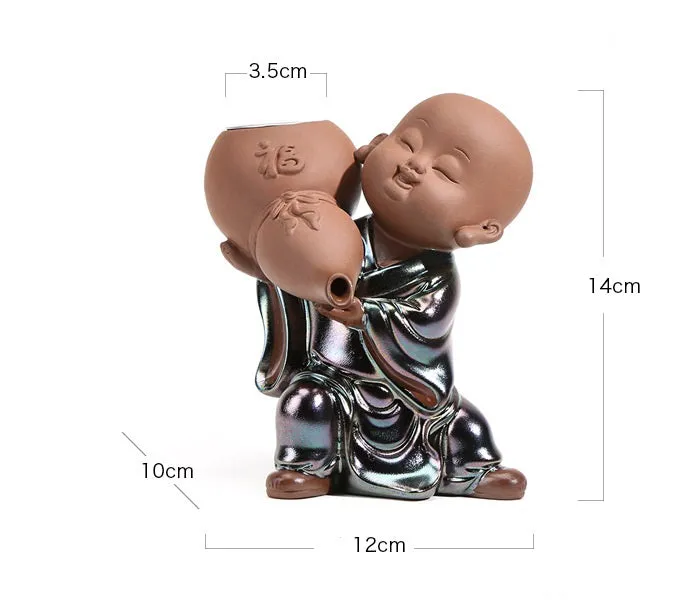 Cute Monk Tea Filter Pet