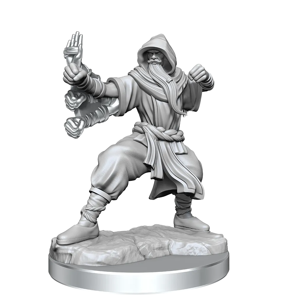 D&D Frameworks: Human Monk Male