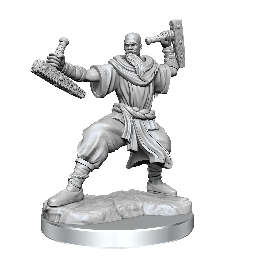 D&D Frameworks: Human Monk Male