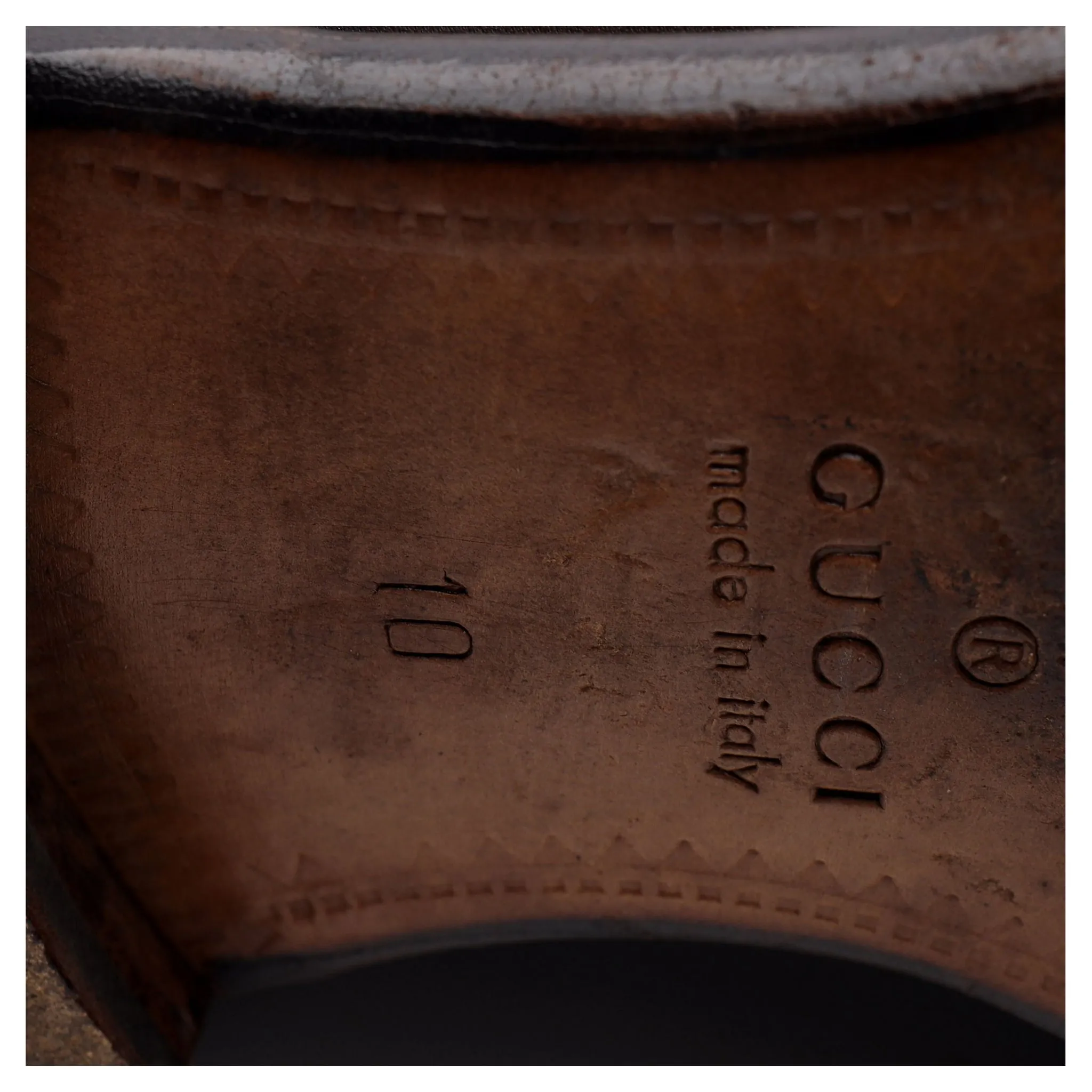 Dark Brown Leather Oxford UK 10