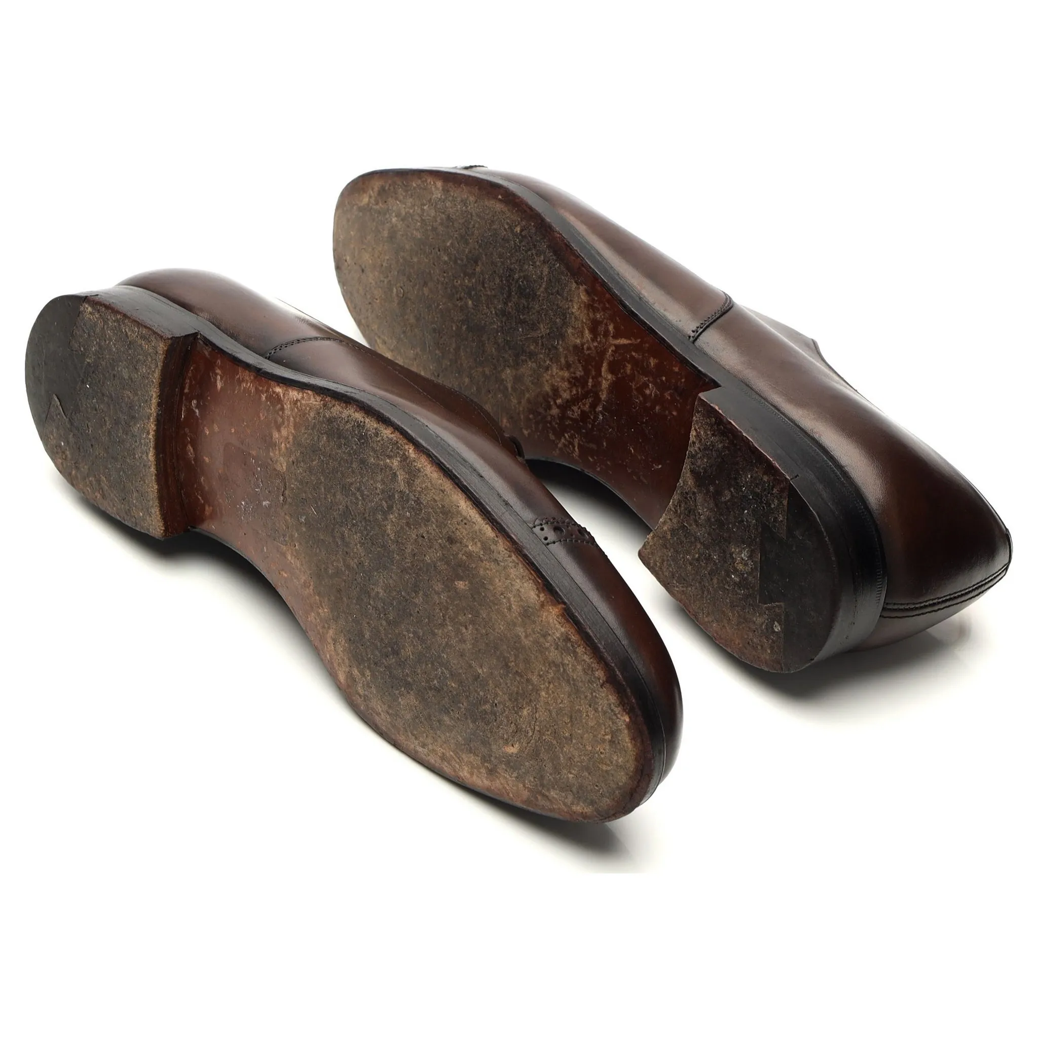 Dark Brown Leather Oxford UK 7.5 F