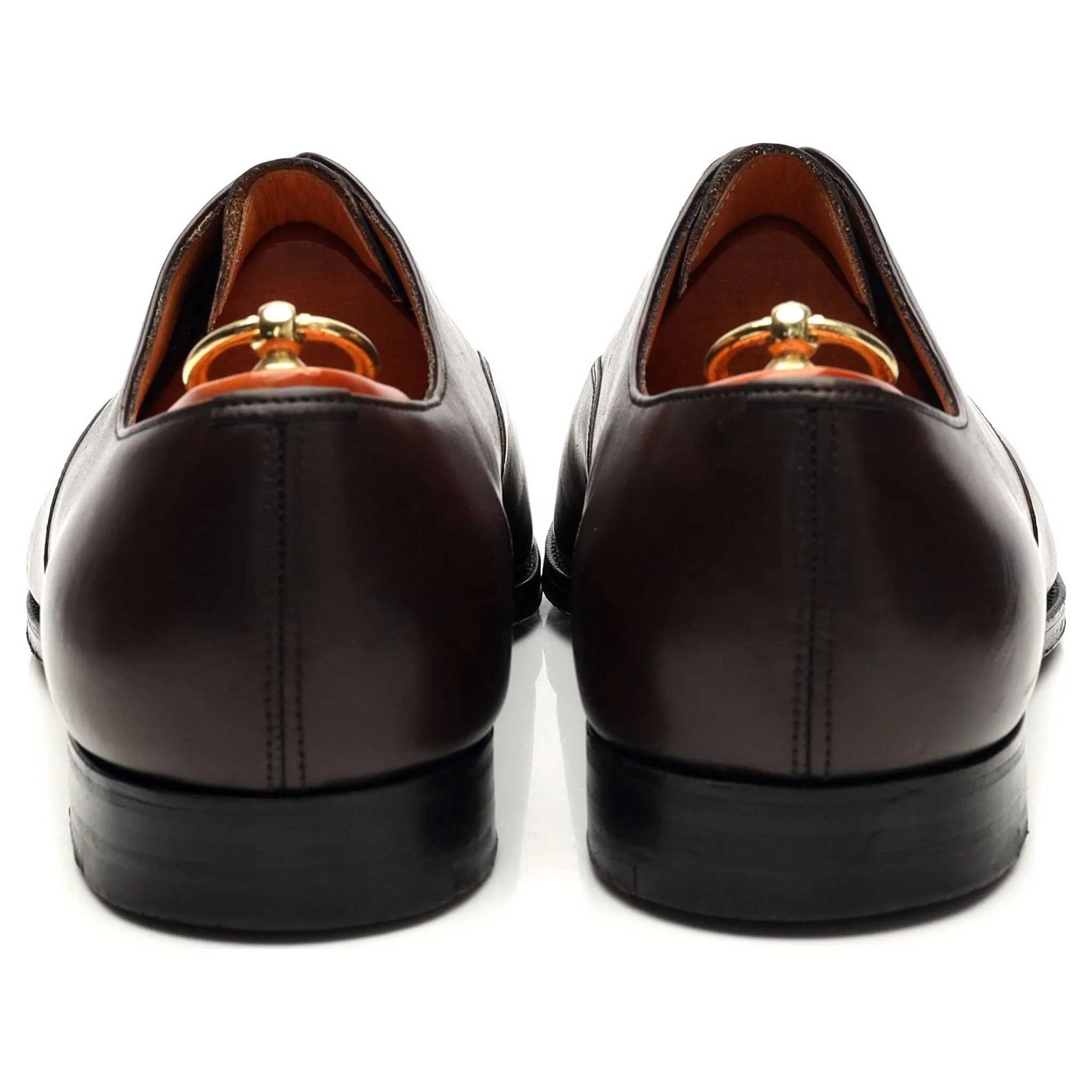 Dark Brown Leather Oxford UK 7.5 F