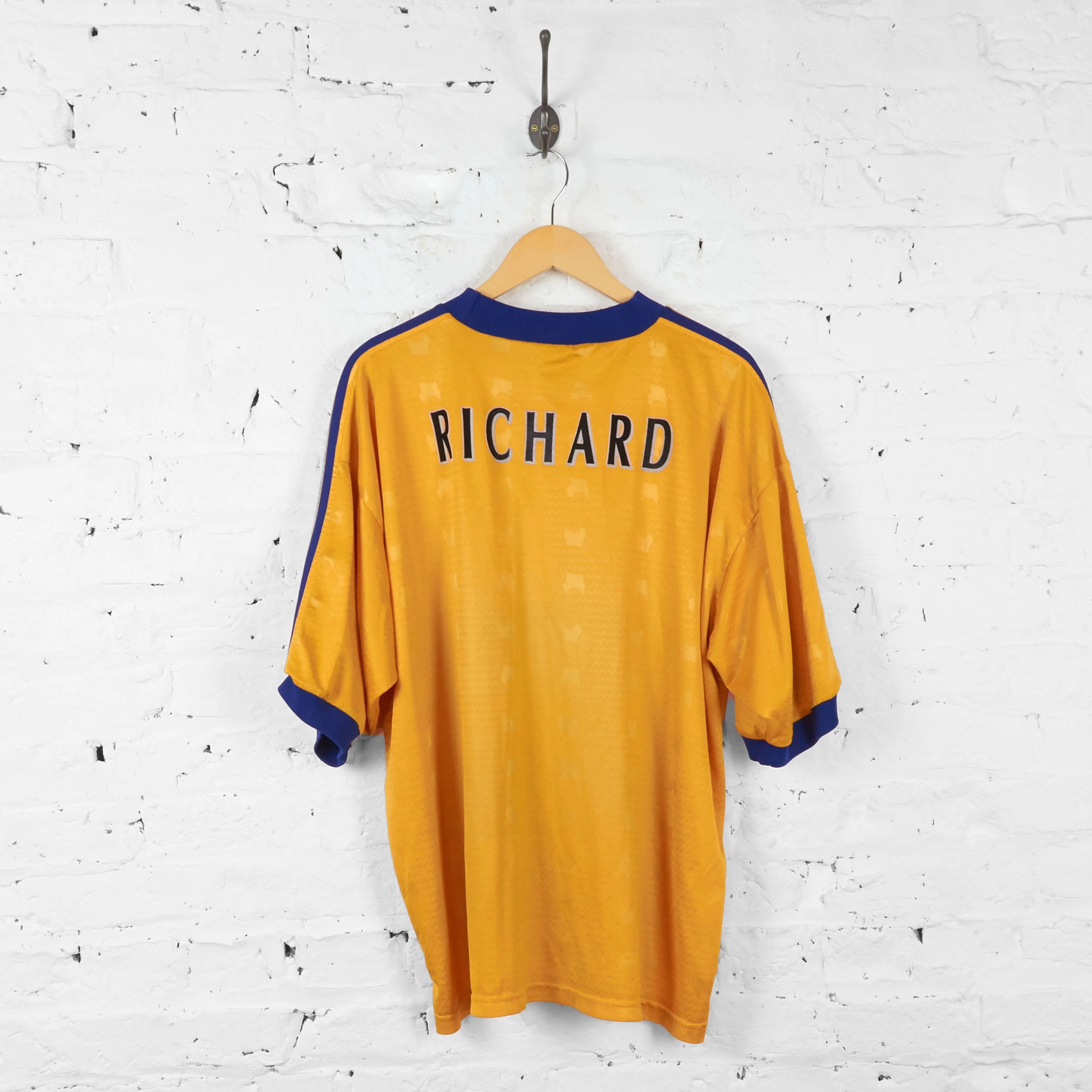 Derby County 1997 Away Puma Football Shirt - Yellow - XXL