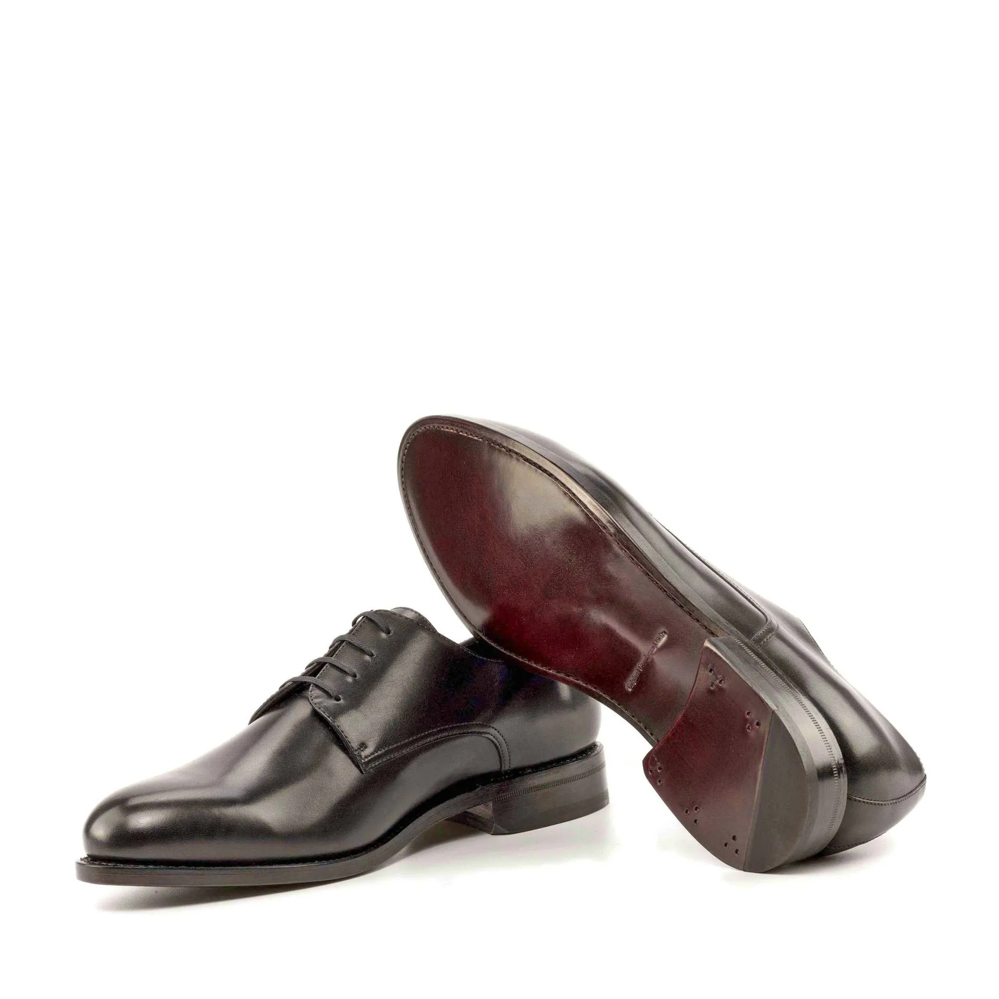 Derby in Black Box Calf