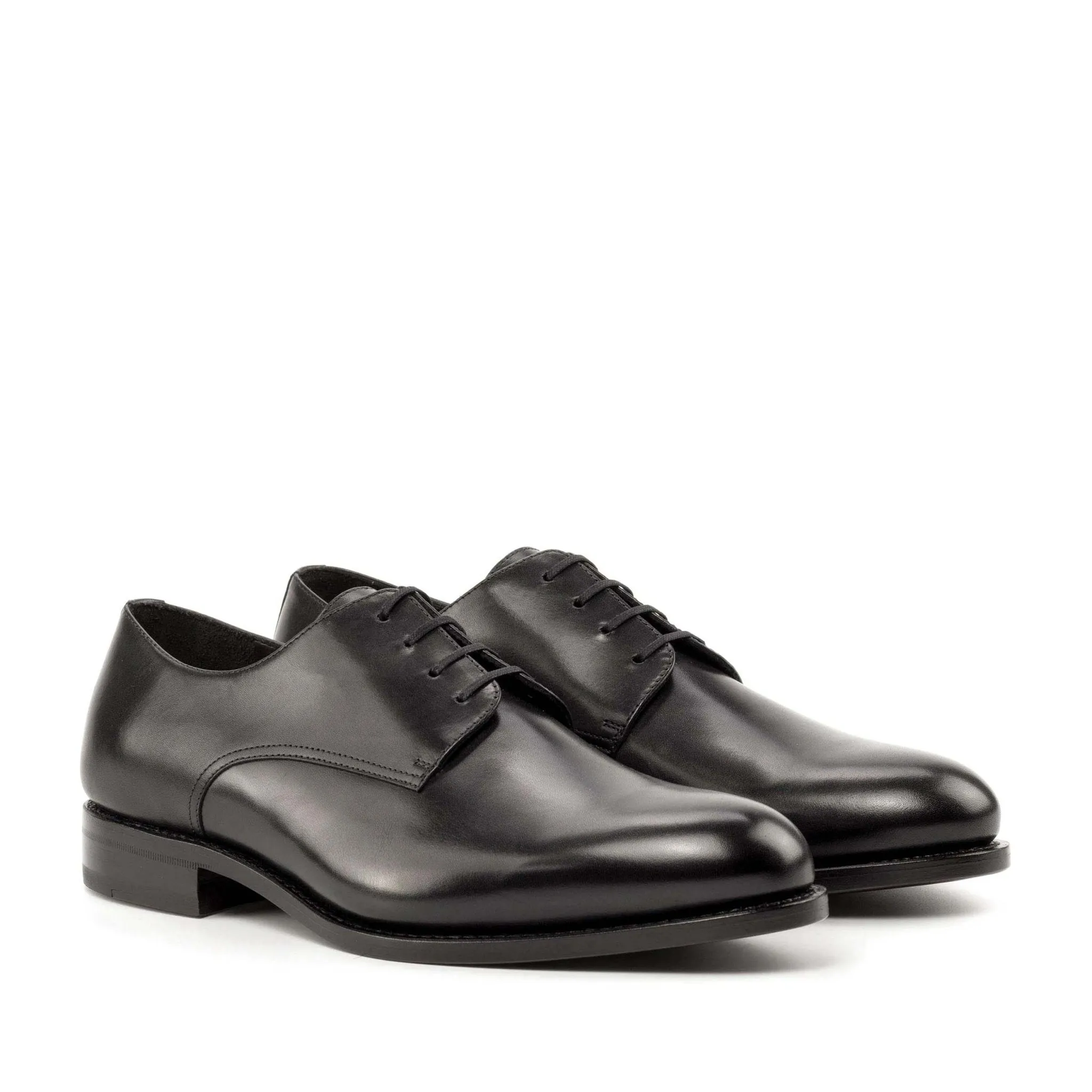 Derby in Black Box Calf