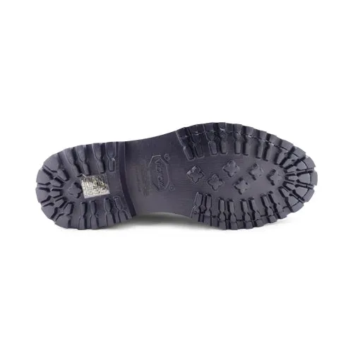 Derby in camoscio blu