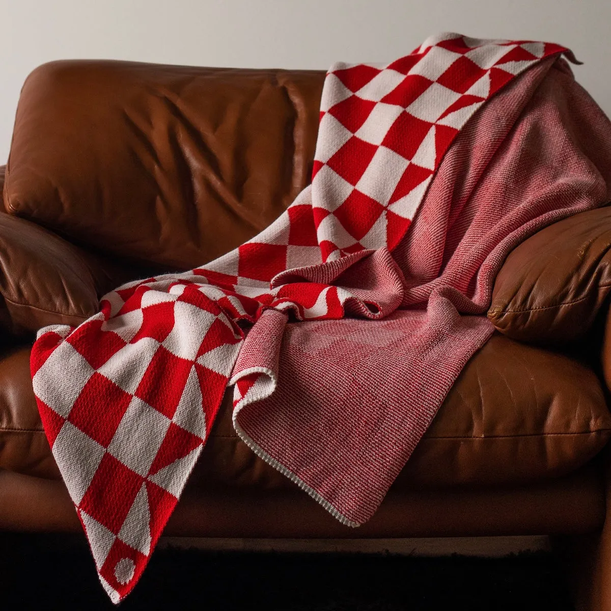 Derby - Knitted Throw Blanket