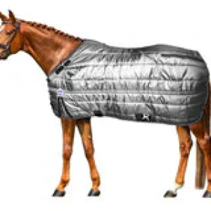 DERBY ORIGINALS NORDIC TOUGH WEST COAST 420D WATER RESISTANT REFLECTIVE WINTER STABLE HORSE BLANKET 200G MEDIUM WEIGHT