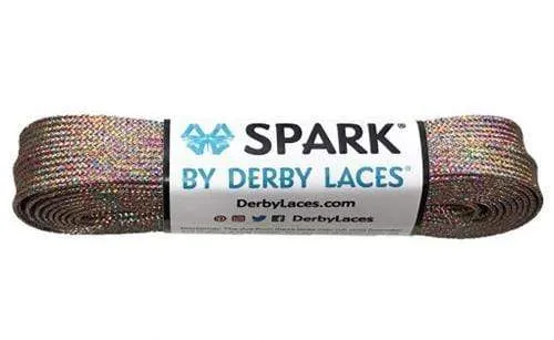 Derby Spark Glitter Laces : Assorted sizes and colours