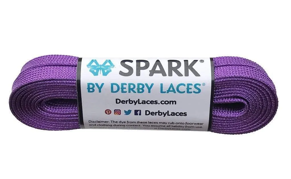 Derby Spark Glitter Laces : Assorted sizes and colours