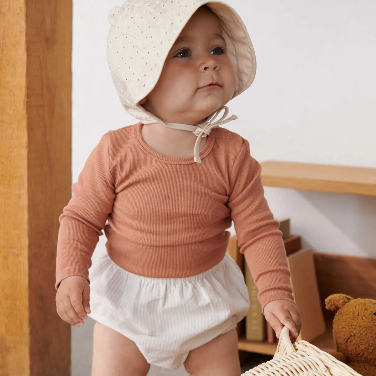 Derby Stripe Bloomer aus 100% Bio Baumwolle GOTS