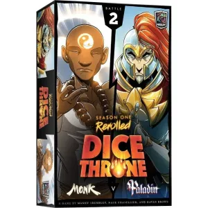 Dice Throne: Season One ReRolled – Monk v. Paladin joc de societate în limba engleză