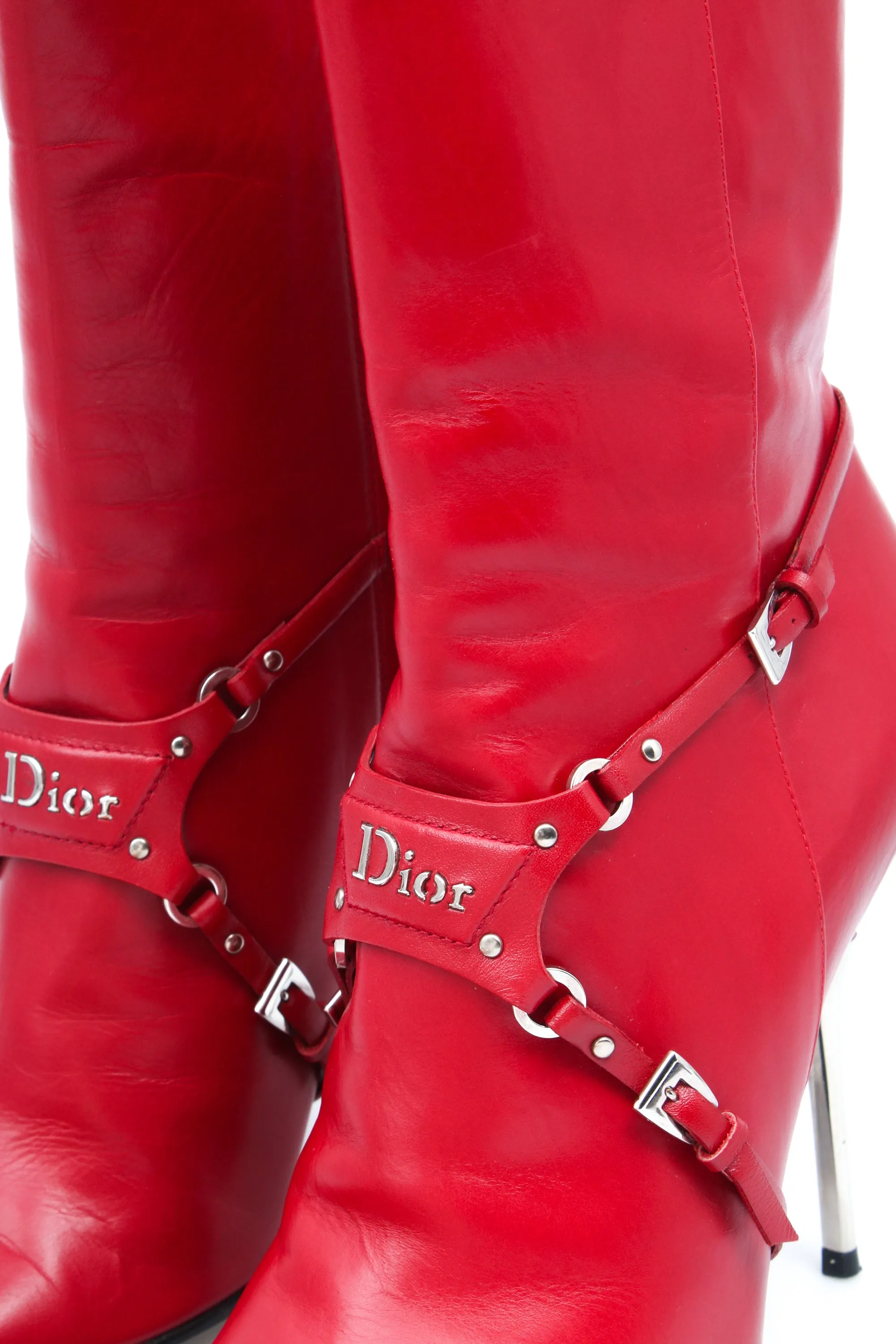 Dior Bondage Boots