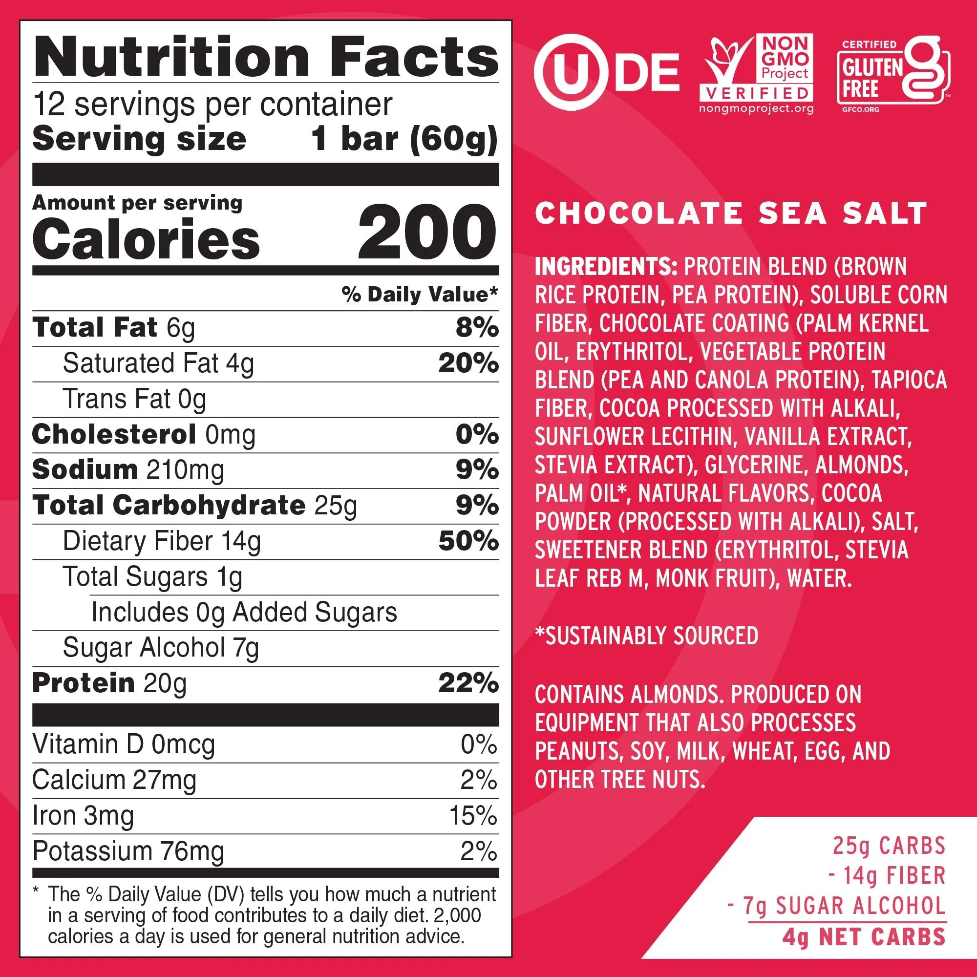 Dipped Chocolate Sea Salt Protein Bars