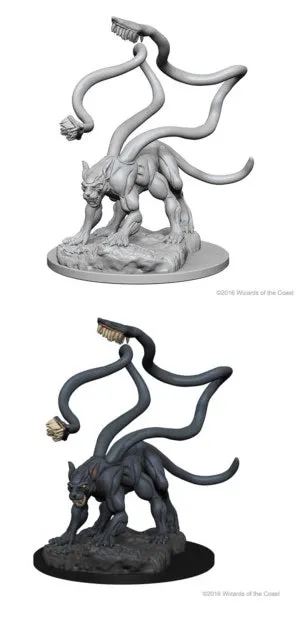 DND UNPAINTED MINIS WV1 DISPLACER BEAST
