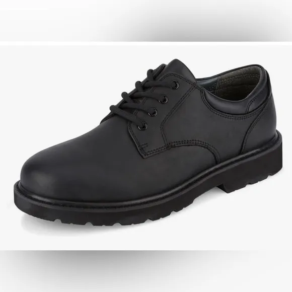 Dockers Men’s Shelter Casual Plain-Toe Lace-Up Leather Oxfords Business Formal