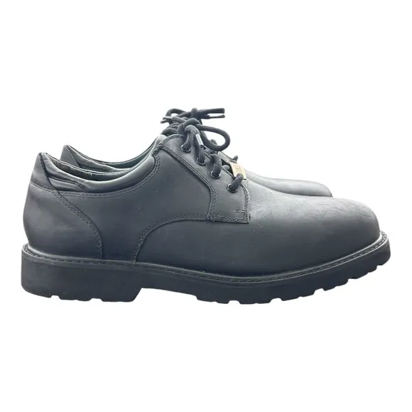 Dockers Men’s Shelter Casual Plain-Toe Lace-Up Leather Oxfords Business Formal