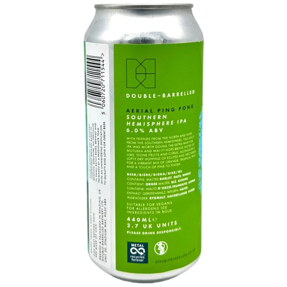 Double Barrelled x Northern Monk Aerial Ping Pong