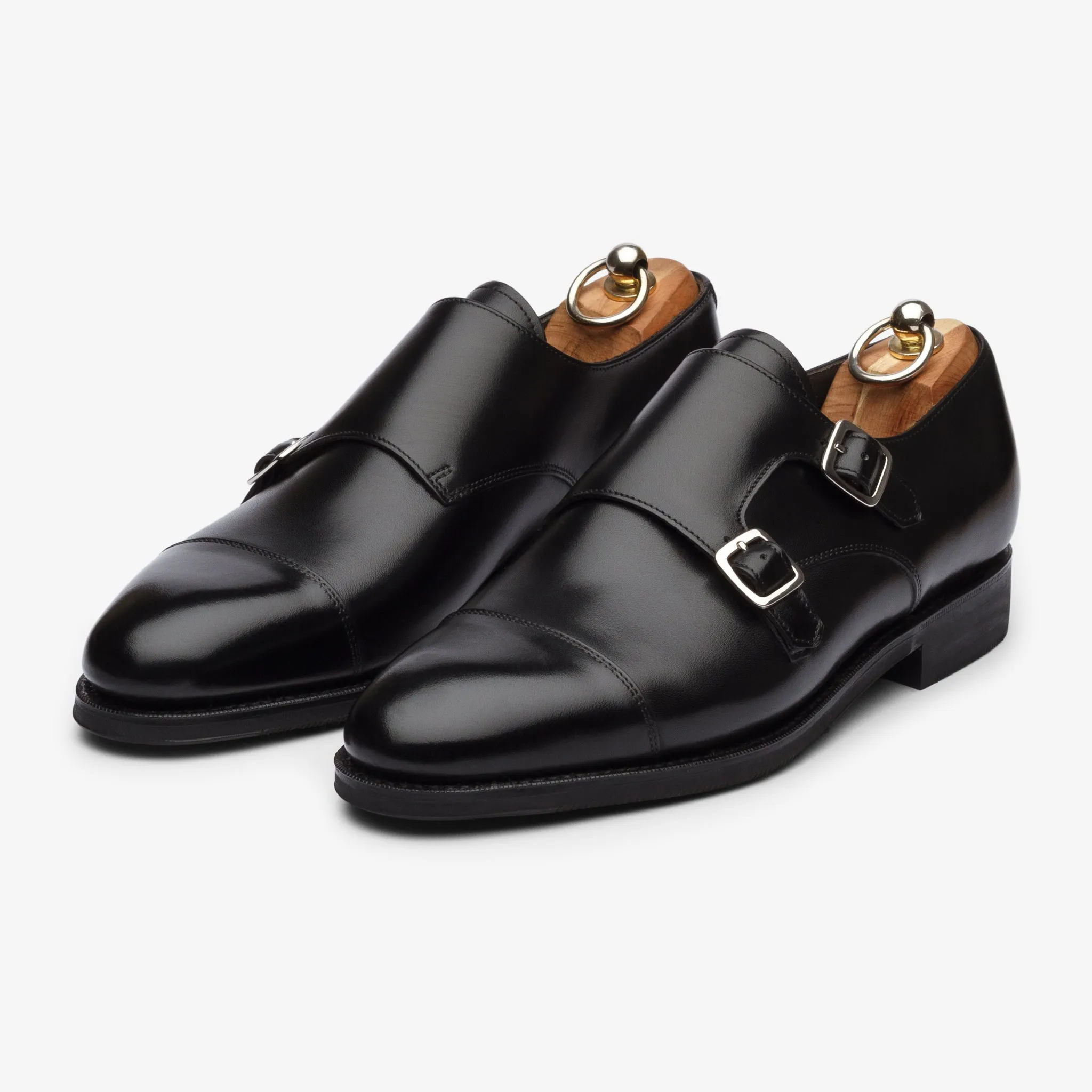 Double Monk - Black - Zip Last