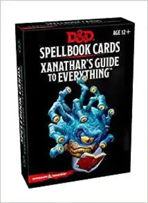 Dungeons & Dragons: Spellbook Cards Xanathars Guide to Everything