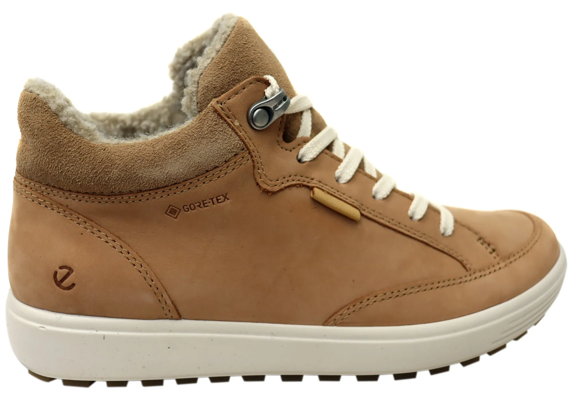 ECCO Womens Comfortable Soft 7 Tred Warm GTX Leather Ankle Boots