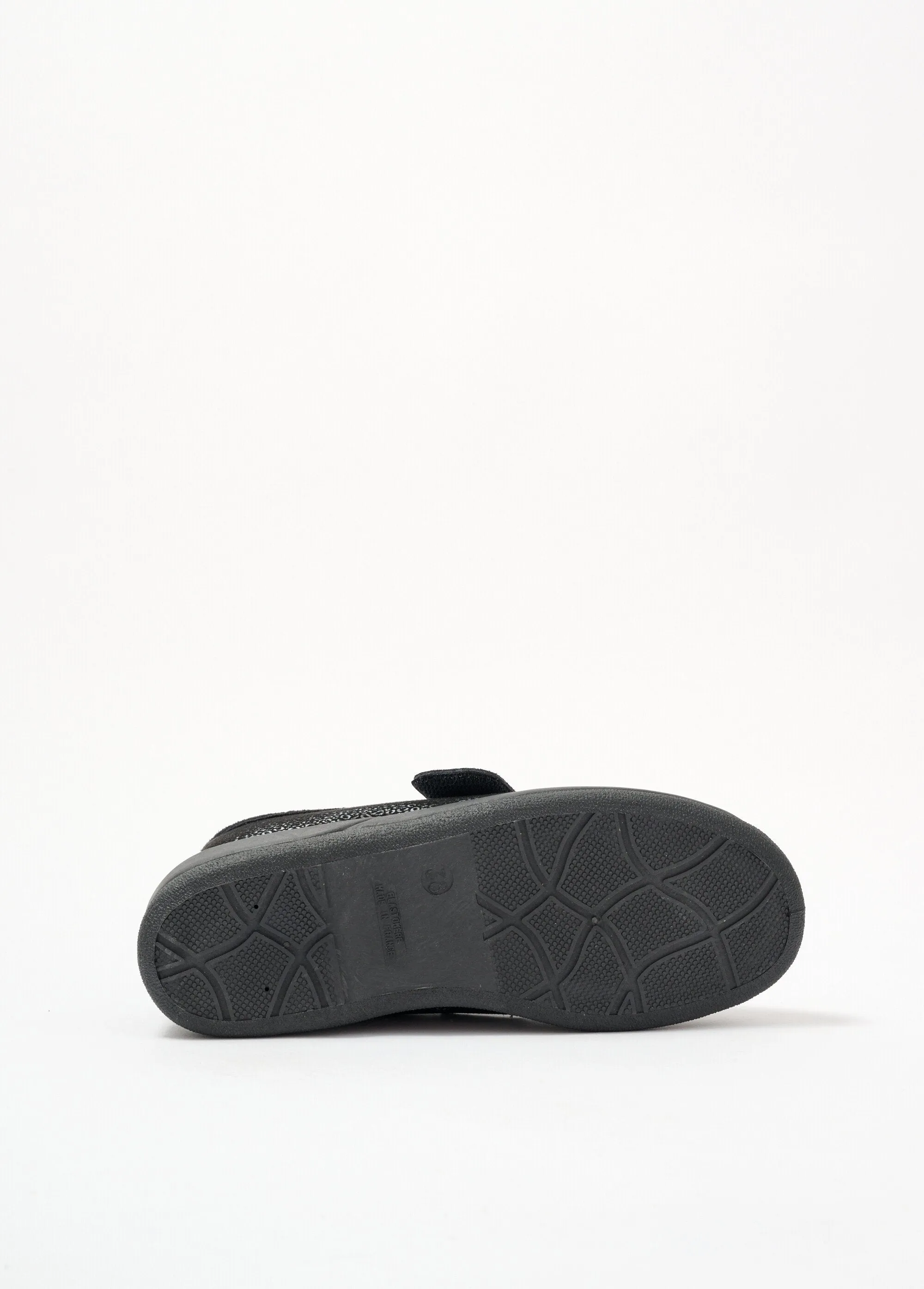 Elasticated wide-width velcro Derbies