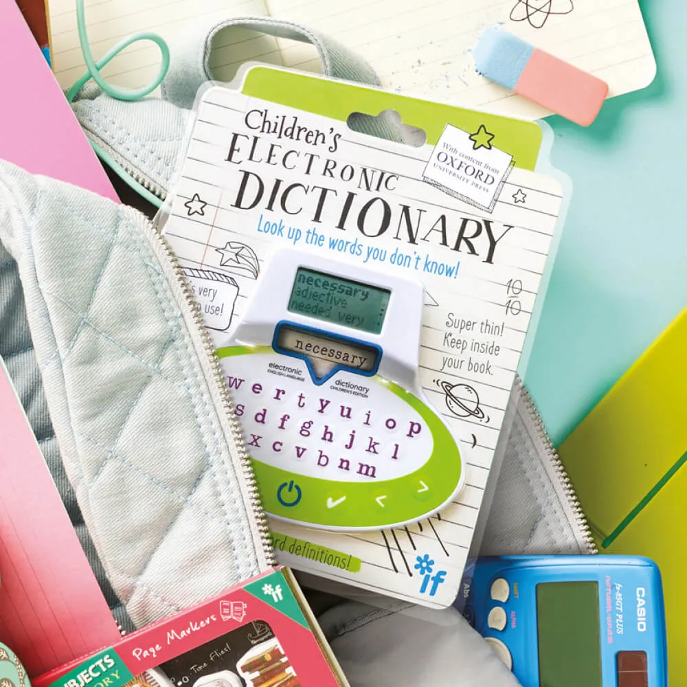 Electronic Dictionary Bookmark