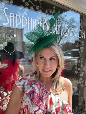 Emerald Presleigh Fascinator