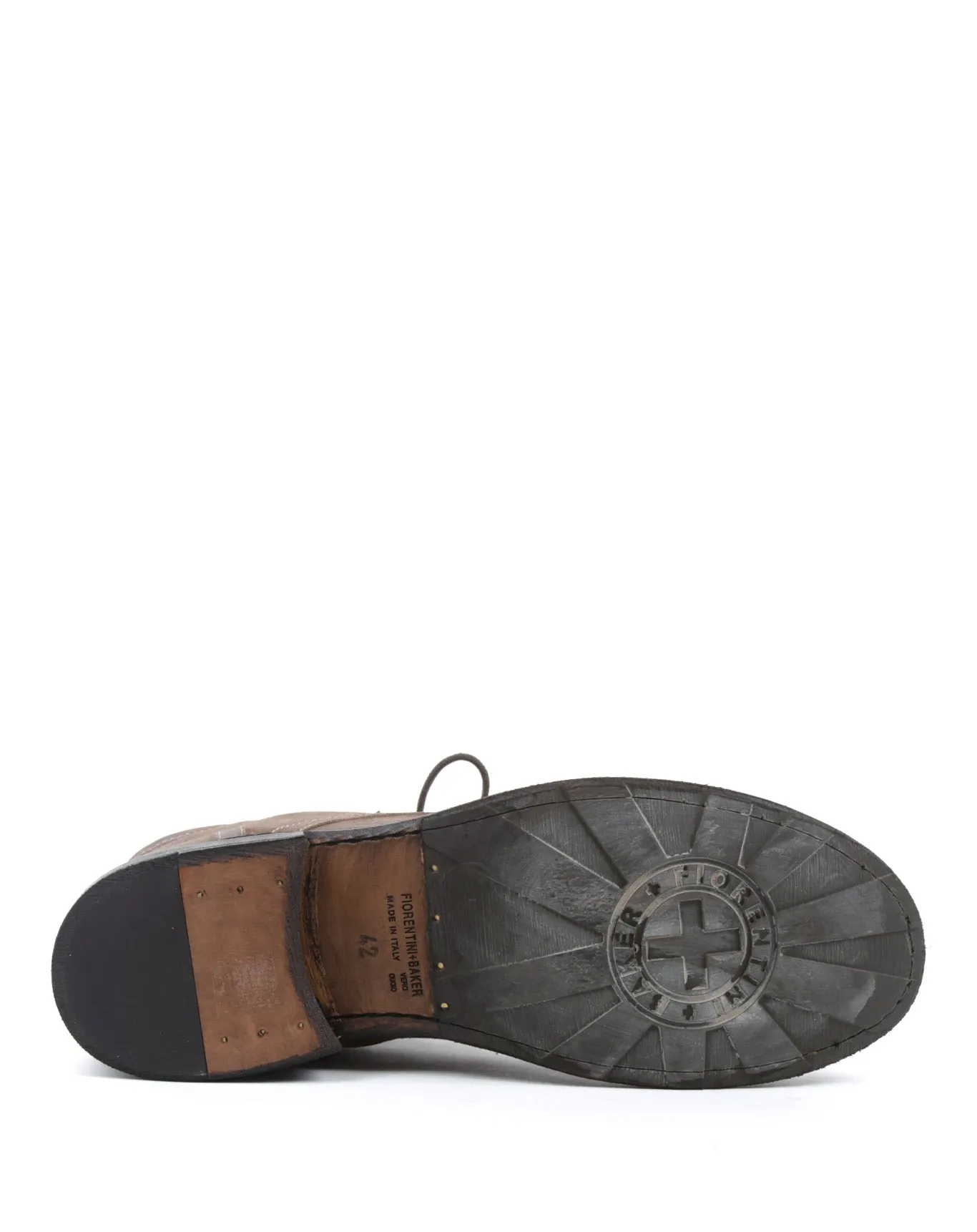 EZRA Brown Suede Lace-up Boots