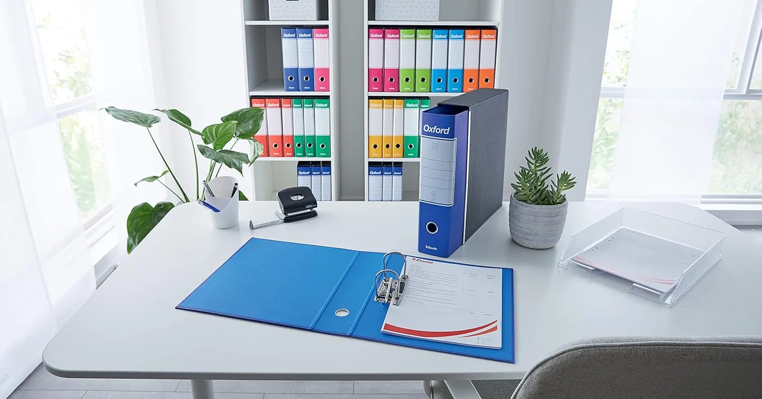 Faldone Oxford Blu 35 x 28 cm / Dorso 8
