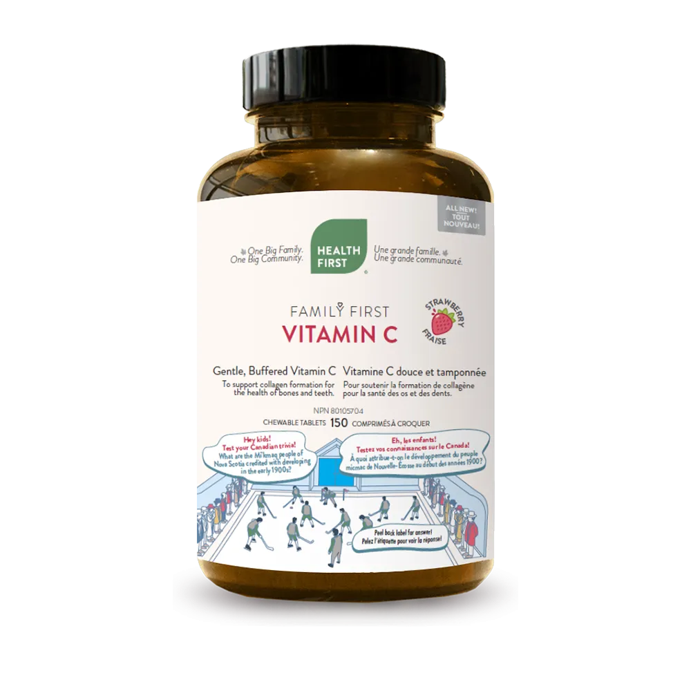 Family First Vitamin C Chewable Tablets - Strawberry 150s