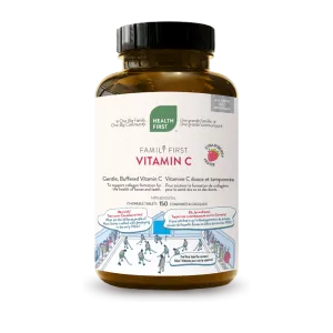 Family First Vitamin C Chewable Tablets - Strawberry 150s