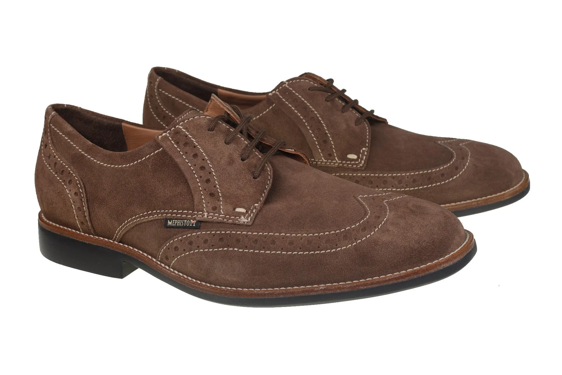 'Feros' men's lace-up shoe - brown