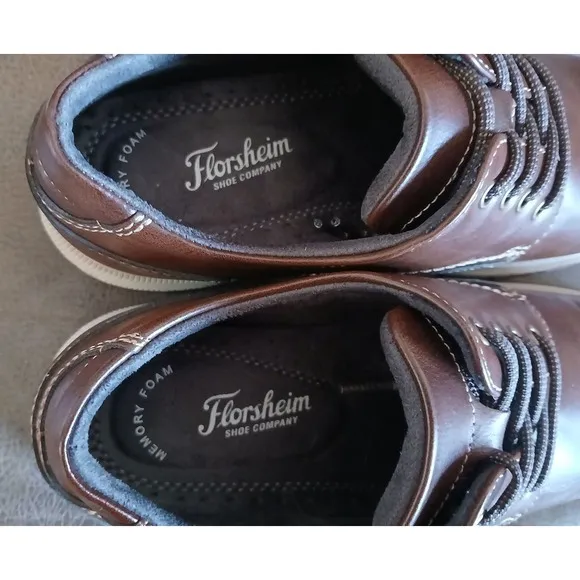 Florsheim Boy's Lookout Plain Toe Ox Jr Oxford Chestnut Style16688 Size 2.5 #781
