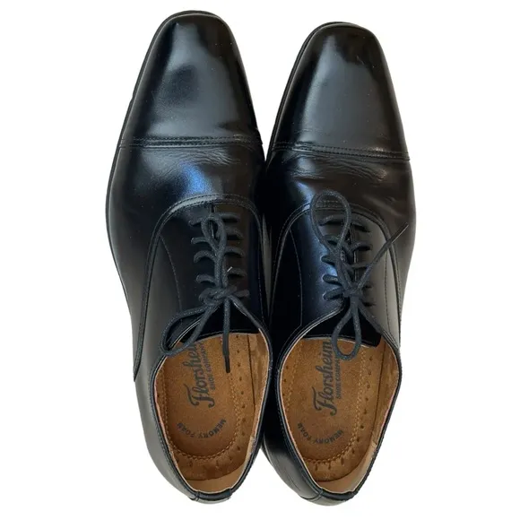 Florsheim Men’s Chicago Leather Oxford Size 9.5 D black