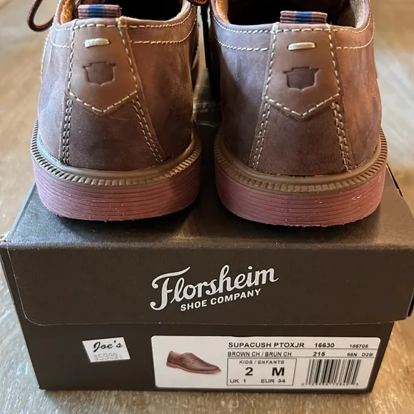 Florsheim Supacush Plain Toe Ox, Jr.