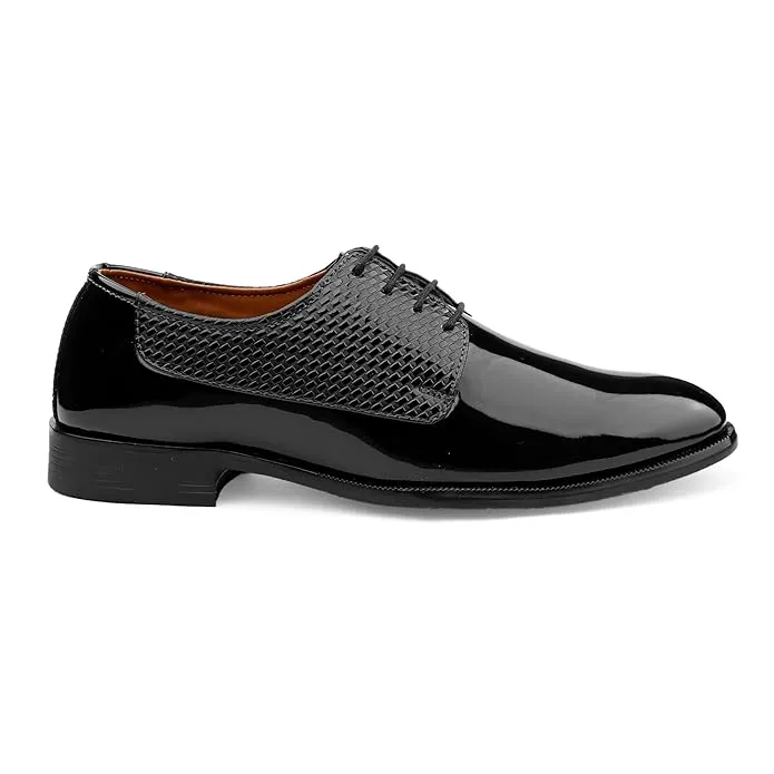 Formal Lace Up Derby Shoes with TPR Sole -JonasParamount