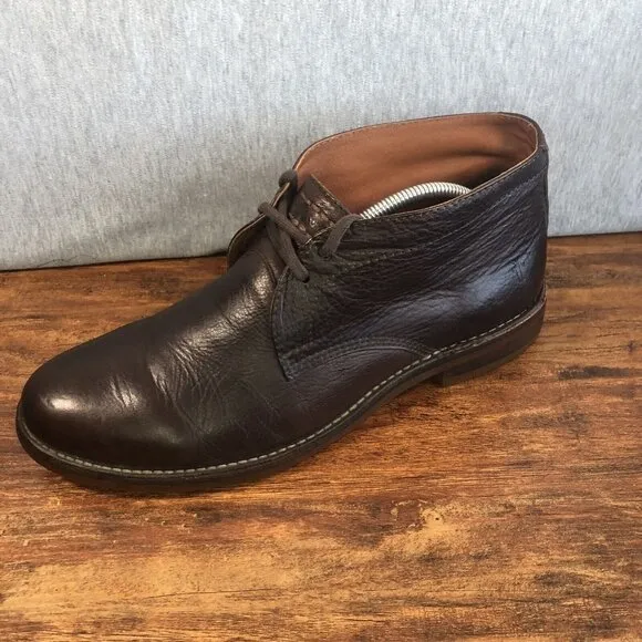 Frye Ankle Lace Up Chukka Boots Brown Leather Men's Size 10.5 D