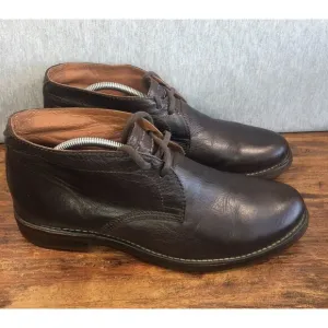 Frye Ankle Lace Up Chukka Boots Brown Leather Men's Size 10.5 D