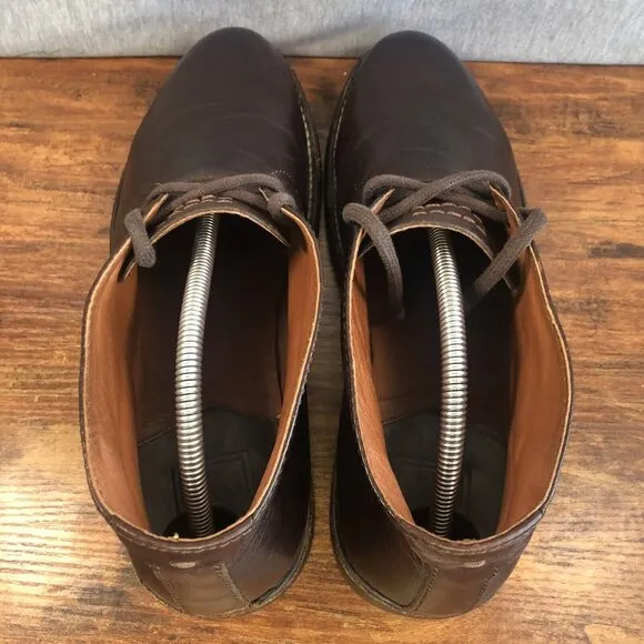 Frye Ankle Lace Up Chukka Boots Brown Leather Men's Size 10.5 D