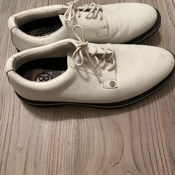 G/Fore white leather golf shoes Men’s size 10